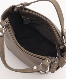 Y'SACCS カウレザー スクエア2wayミニトート