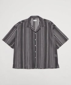 WEGO ストライプメッシュBIGシャツ（SS）