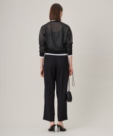 ICB 【洗える】 シアーレイヤードカーディガン