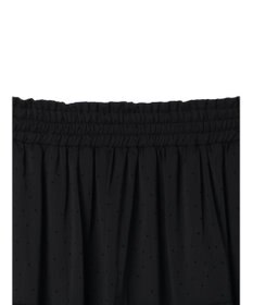 earth music&ecology フロッキードットシアーティアードスカート