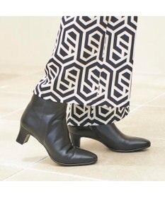 MODE ET JACOMO <D'ICI>ラウンドスクエアトゥショートブーツ