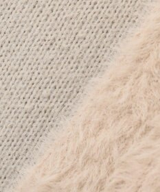 UNFILO L ナイロンシャギー カーディガン ベスト