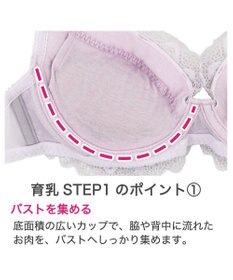 BRADELIS New York 【BRADELIS New York / 育乳補整ブラ・STEP1 集める】ジャスミンステップ1ブラ24A2