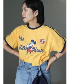 AMERICAN HOLIC ラインＴシャツ　Ｙｅｌｌｏｗ／Ｄｉｓｎｅｙ