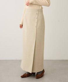 CRAFT STANDARD BOUTIQUE ラップ風Iラインスカート