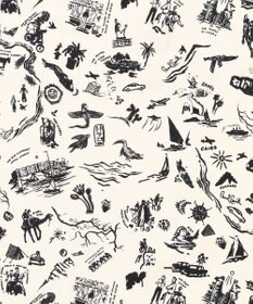 Paul Smith Travel Stories シルクスカーフ