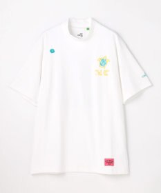 PW CIRCULUS 【MEN】POP＆WIT グラフィックモックネックT ゴルフ