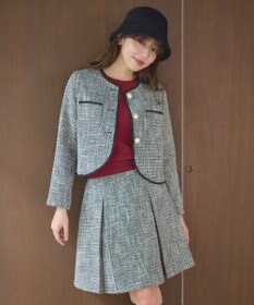 Feroux 【セットアップ対応】ツイード ジャケット