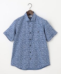 JOSEPH ABBOUD 【清涼感】テクスチャライズドライ フラワーエアリノ シャツ