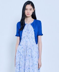 TOCCA HALF SLEEVE AJISAI ボレロ ブルー系