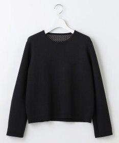 自由区 【WEB限定カラーあり・洗える】リバーシブルニット セットアップ(プルオーバー×フレアスカート)