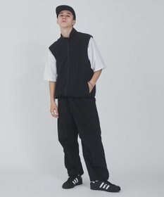 WEGO 【ウエストゴム/撥水/洗濯機可】ナイロンイージーパンツ