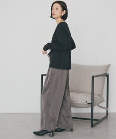 AMERICAN HOLIC 袖チュールレイヤードプルオーバー