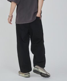 WEGO 【ウエストゴム/撥水/洗濯機可】ナイロンイージーパンツ