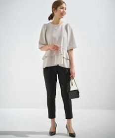 組曲 【接触冷感・吸湿冷感・UVカット】スタイルアップジャージー パンツ