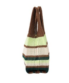 AMERICAN HOLIC マルチボーダーニットバッグ