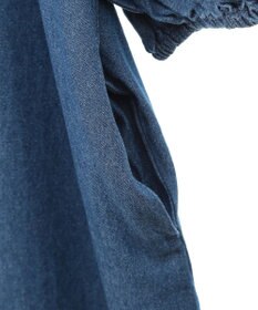 Green Parks ・ＳＵＧＡＲ　ＳＰＯＯＮ　デニムＶネックワンピース