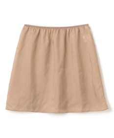 BEIGE， 【洗える】FLEUR / ニットコンビハイネックノースリーブドレス