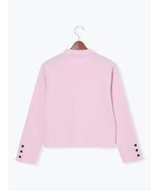 Te chichi 総針衿付きジャケットカーディガン