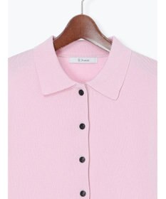 Te chichi 総針衿付きジャケットカーディガン