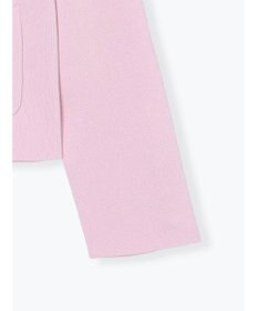 Te chichi 総針衿付きジャケットカーディガン