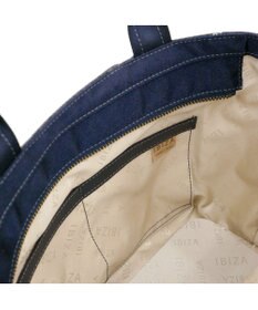 IBIZA アスール　ロゴデニム　2WAYバッグ