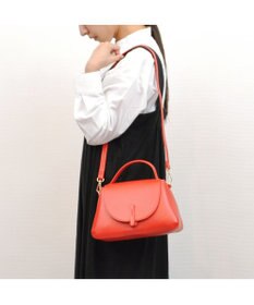 UNBILLION cachecache ワンハンドルフラップ付きミニショルダー