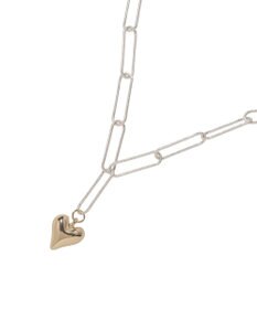 earth music&ecology ハートチェーンネックレス