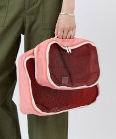 LeSportsac PACKING POUCH SET/コーラルパンチ/メレンゲ