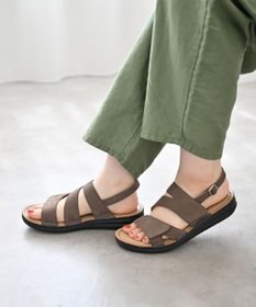 Pointer 本革 甲幅調整 マジックテープ付きサンダル