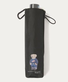 MOONBAT 【WEB限定/遮光率100%/遮熱/UV/耐風】POLO RALPH LAUREN（ポロ ラルフローレン）晴雨兼用日傘 ポロベア 無地 折りたたみ傘