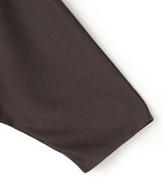 ICB 【洗える】トリアセサテンスムース 7分袖プルオーバー