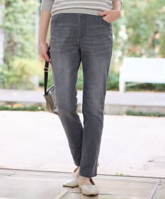 ANY 【洗濯機可/ウエストゴム/ストレッチ】ウルトライージーデニムパンツ