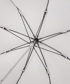 MOONBAT PAUL&JOE ACCESSOIRES (ポール&ジョー) 晴雨兼用日傘 長傘 ワンポイントクリザンテームフリル 一級遮光 遮熱 UV