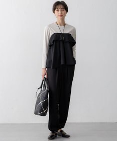 23区 【Oggi3月号掲載】メッシュ スクエア トートバッグ