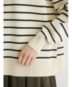 Green Parks ・ｎｏｖｅｍ９　ボーダーエアーニットプルオーバー