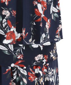 San-ai Resort（三愛水着楽園） 【SALE】ロングパンツセット水着　13L【Coral veil（コーラルヴェール）】