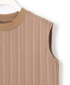 ICB 【洗える】 ランダムストライプリップル プルオーバー