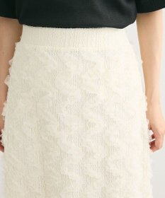 Green Parks チュールフリルＩラインスカート