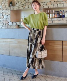 Tiaclasse 【接触冷感】袖ギャザードルマンプルオーバー