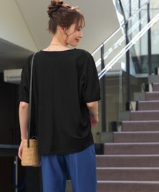 Tiaclasse 【接触冷感】袖ギャザードルマンプルオーバー