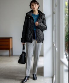 23区 中綿パディング フード2WAY アウター