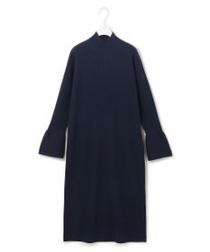 ICB L 【洗える】 ヴィスコースリブハイゲージ ニットワンピース