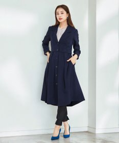 Tiaclasse 【洗える】フレアトレンチコート