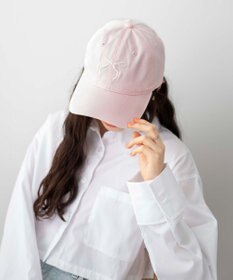 WEGO ワンポイント刺繍キャップ