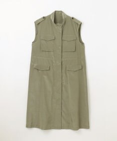 GRACE CONTINENTAL ミリタリーロングジレ