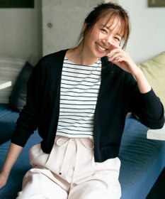 ANY SIS 【シルクタッチさら魅せTシャツ】後ろコクーン プルオーバー