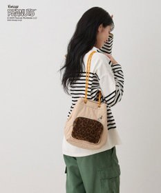 ROOTOTE 8411【スヌーピー】IP.ポシェット.ボア.ピーナッツ-9S