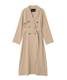 YECCA VECCA 【UVカット/花粉ガード】素材MIXトレンチコート