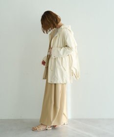 YECCA VECCA [撥水/花粉ガード]ミドル丈マウンテンパーカー